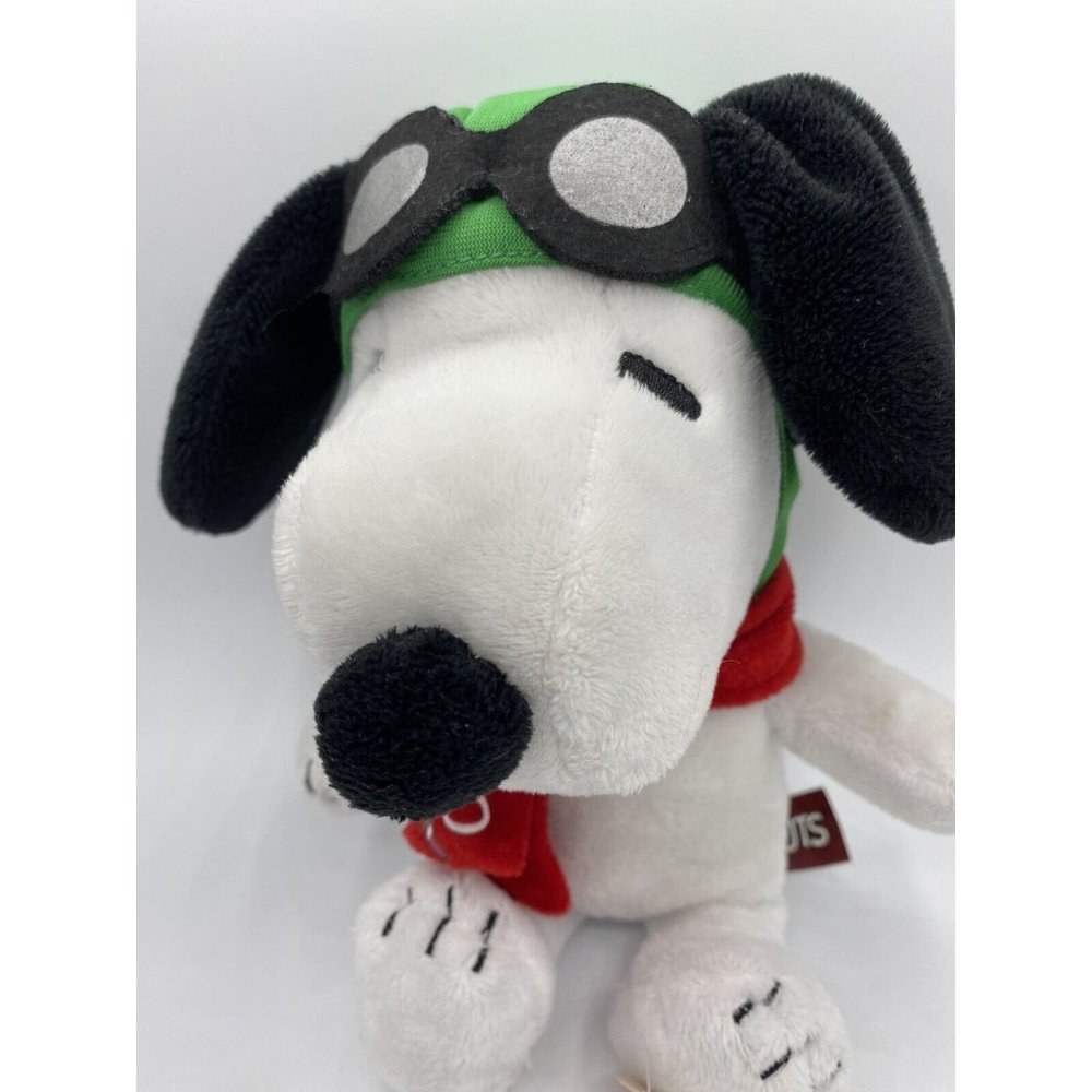Peanuts Aviator 9" Snoopy Merry Christmas Musical Plush Plays Linus & Lucy 2015 - Picture 2 of 4